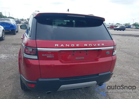 2016 Land Rover Range Rover Sport 3.0L V6 Supercharged Hse из США, поврежденный, VIN SALWR2VF8GA650247